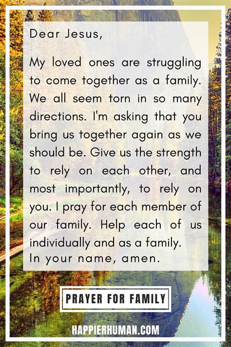 21 Prayers for Your FAMILY During Difficult Times - Happier Human