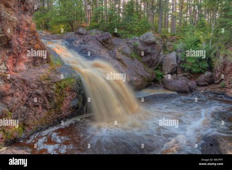 Amnicon State Park, Wisconsin during Winter Stock Photo - Alamy