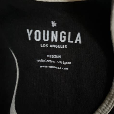 Youngla ribbed tank #youngla #tank #gym - Depop