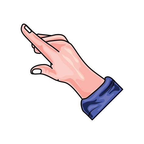 pointing finger icon 10419210 Vector Art at Vecteezy