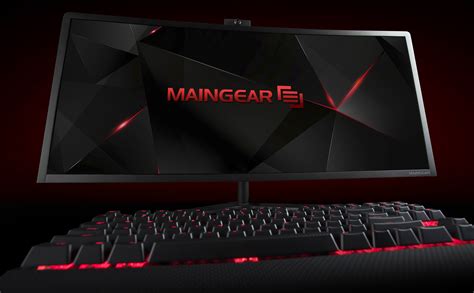 Maingear's AIO Gaming PC Has Desktop Graphics And A Curved QHD Display ...