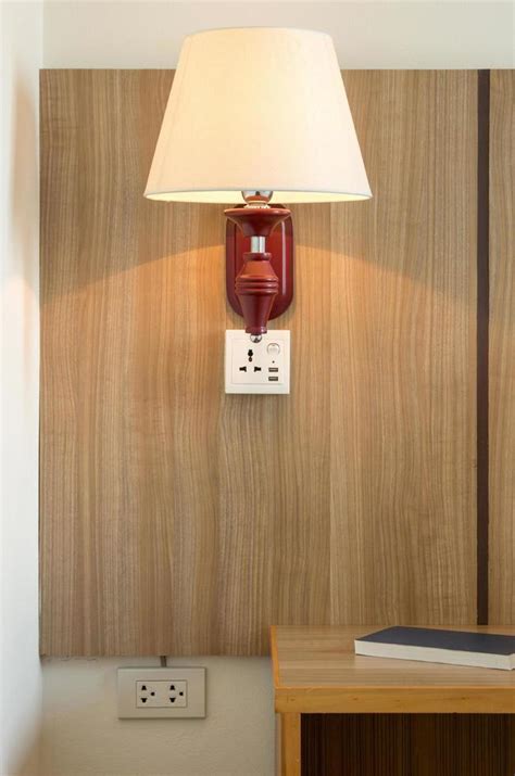 lamp light and bedside table 21784716 Stock Photo at Vecteezy