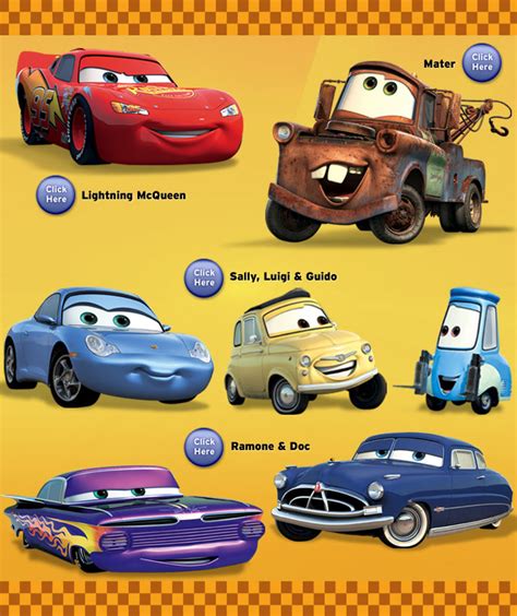 pictures free: disney pixar cars characters pictures