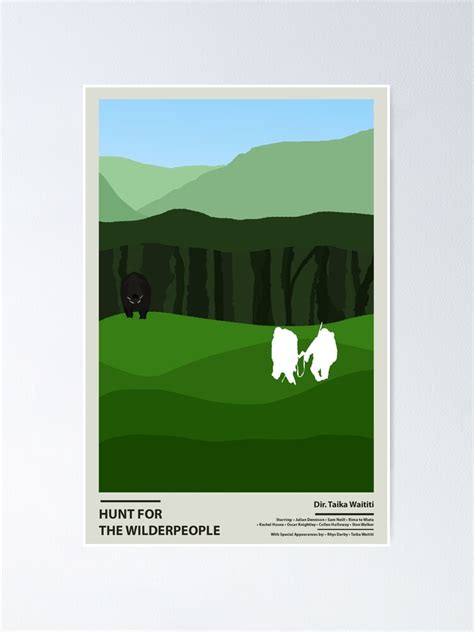 "hunt for the wilderpeople poster" Poster for Sale by lokicdinson ...