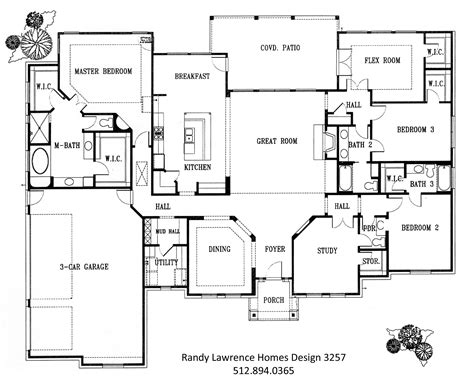 Design-3257-floorplan | Randy Lawrence Homes