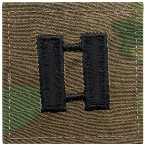 Us Made Embroidered Rank Insignia Captain Insignia