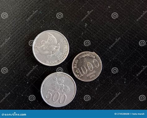 Indonesian currency coins stock photo. Image of coins - 274538608