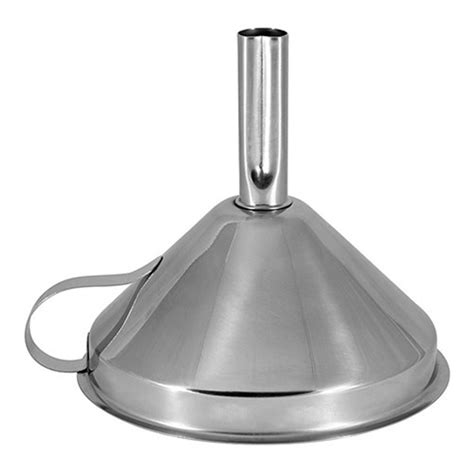 Funnel, Stainless Steel Funnel with Strainer – KaroutExpress