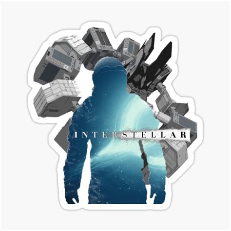 "Interstellar wallpaper" Sticker for Sale by lmarques24 | Redbubble