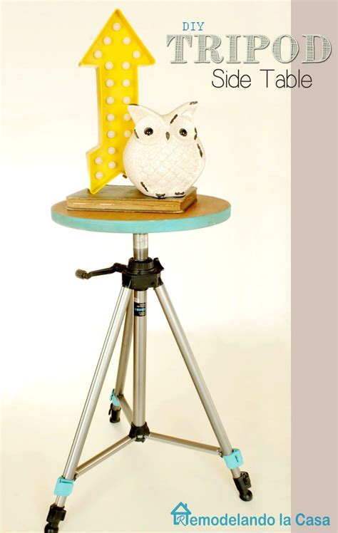 Remodelando la Casa: DIY - Tripod Side Table