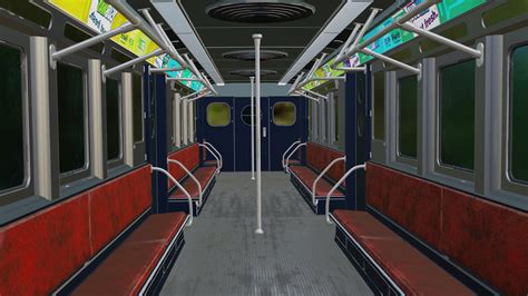 ArtStation - NYC Subway Interior | Game Assets