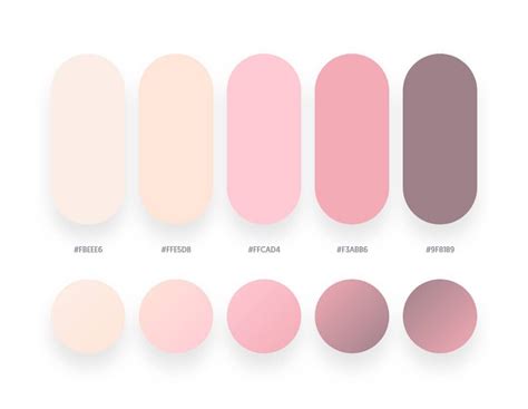 Pastel Colors Palette Pink - Drew Blue31