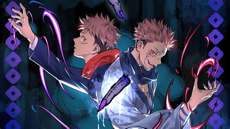 Jujutsu Kaisen Yuji Sukuna Wallpaper Yuji Itadori Sukuna Jujutsu ...