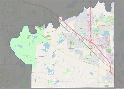 Map of Rogers city, Minnesota - Thong Thai Real