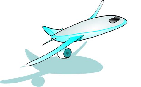 Plane Taking Off clip art (109400) Free SVG Download / 4 Vector