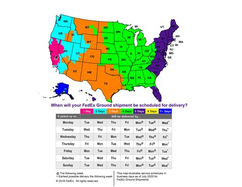 Fedex shipping zones chart - hillklo