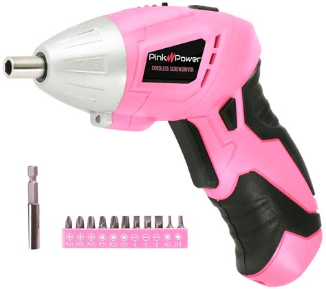 Restored Pink Power 3.6V Cordless Drill - Electric Screwdriver ...