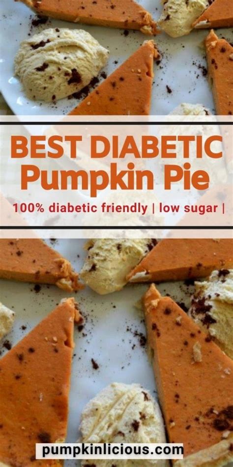 Diabetic Pumpkin Pie