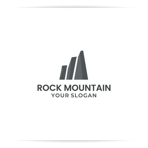 logo design rock development vector 11187449 Vector Art at Vecteezy