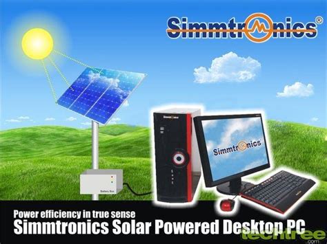 Simmtronics introduces solar powered desktop computer | Ubergizmo