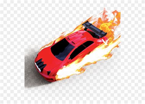 Car, 3d, Automobile, Vehicle, 3d Car, Flame, Fire, - 3d Car Racing Png ...