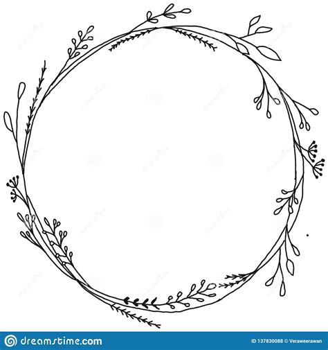 Wreath Circle Template