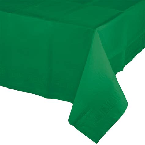 Emerald Green Paper Tablecloths, 3 Count - Walmart.com - Walmart.com