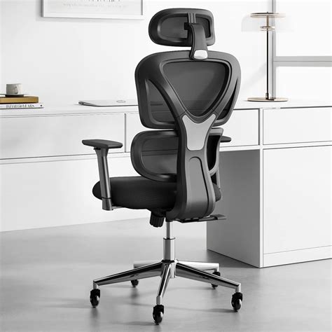 Sytas Ergonomic Home Office Chair, Adjustable Desk Chair with Lumbar ...