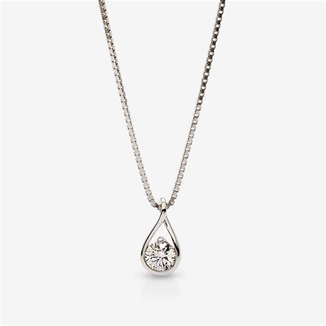 Pandora Infinite Lab-grown Diamond Pendant & Necklace 0.50 carat tw 14k ...