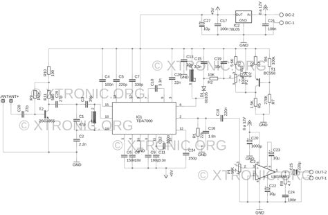 Fm Radio Circuit Diagram Using Ic