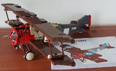 Rare Lego WW1 Famous Planes Kit 10024 Red Baron 3451 Sopwith Camel ...