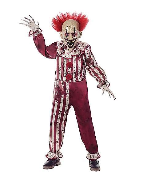 Kids Creepy Clown Costume - Spirithalloween.com