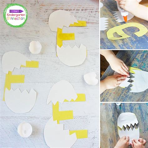 Letter E Craft: Letter E is for Egg Preschool and Kindergarten Craft