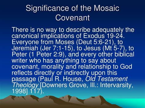 PPT - The Mosaic Covenant PowerPoint Presentation, free download - ID ...