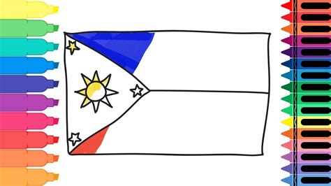 Philippines Flag Picture Drawing - Flag Philippines Filipino Philippine ...