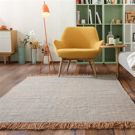 Handmade Tufted Woven Rug Tassel Area Carpet for Bedroom - Warmly Home