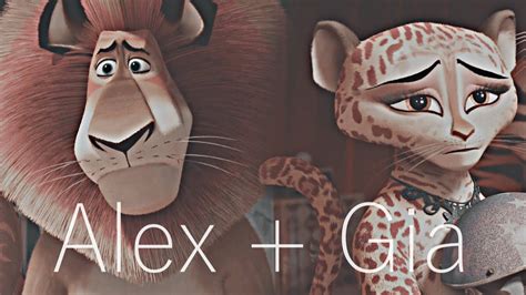 Madagascar Alex E Gia - Alex and Gia by Nilusanimationworld on ...