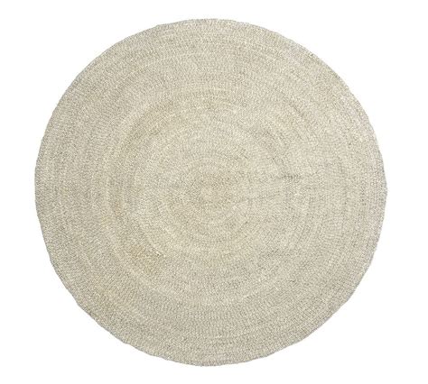 Round Jute Rug - Grey | Pottery Barn Australia