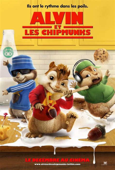 Alvin and the Chipmunks (#4 of 9): Extra Large Movie Poster Image - IMP ...