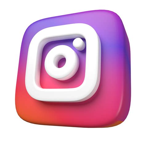 Instagram Logo 3d PNGs for Free Download