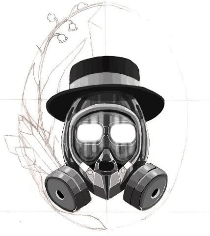 Derek Hart Fine Art & Illustration - Breaking Bad: Heisenberg tattoo ...