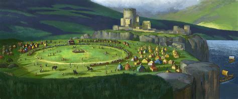 Image - BRAVE-Concept-Art-Castle-and-Kingdom.jpg - Pixar Wiki - Disney ...