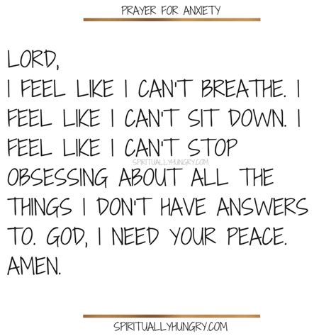 30 Prayers For Anxiety To Say Right Now - Spiritually Hungry