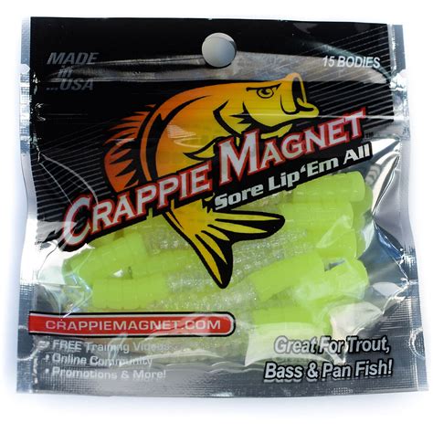 Leland Lures Crappie Magnet Soft Baits 15-Pack | Academy