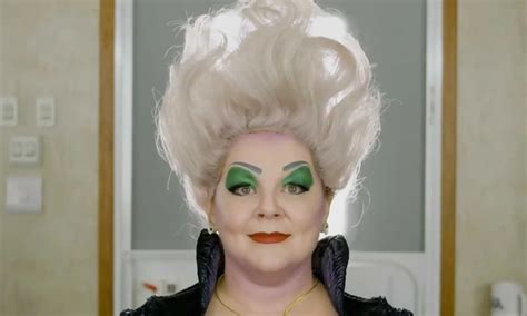 Melissa McCarthy's Ursula makeup routine sparks backlash