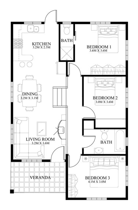 One Storey Dream Home, PHP-2017036-1S - Pinoy House Plans