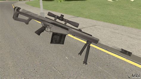 BARRETT XM109 Carbon Fiber (.25mm) for GTA San Andreas