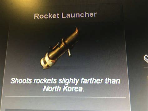 Best description for a rocket launcher? : r/gaming