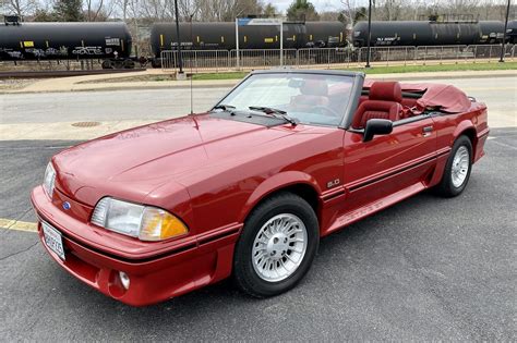 10k-Mile 1989 Ford Mustang GT 5.0 Convertible for sale on BaT Auctions ...