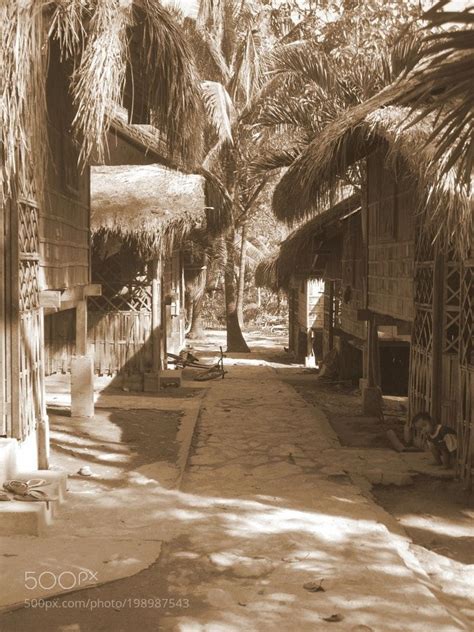 Popular on 500px : Visiting the Mangyan people a street in the Mangyan ...